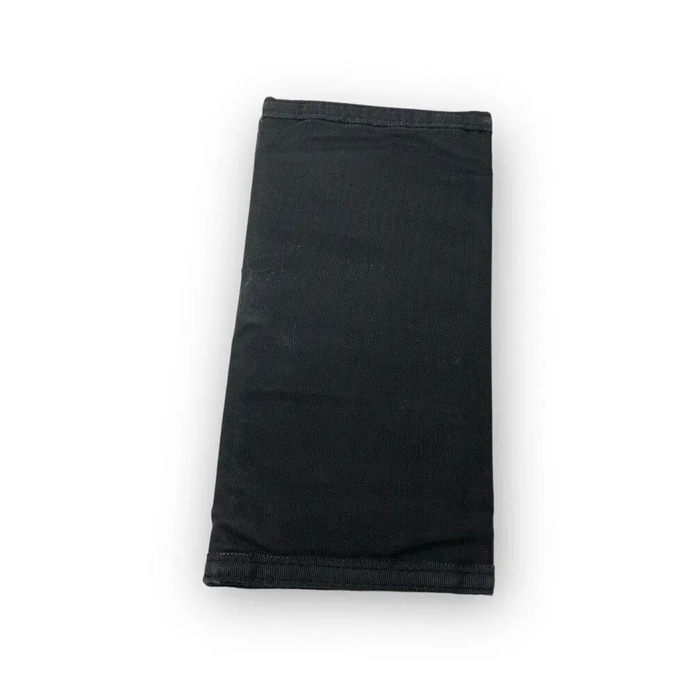 John Weitz Black Canvas Tri-fold Wallet Billfold